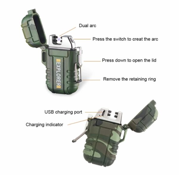 Rechargeable Laser Lighter - Image 4