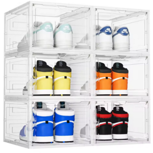 plastic sneaker box